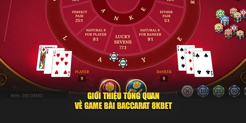 Giới thiệu tổng quan về game bài Baccarat 8KBET