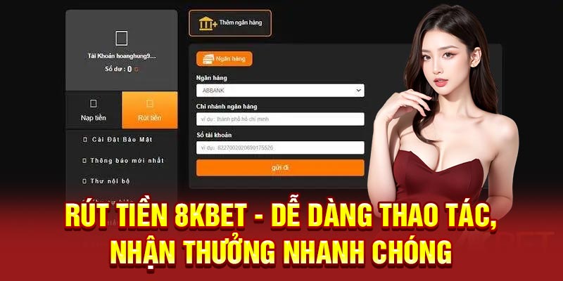 Rút tiền 8kbet